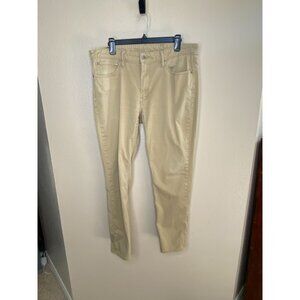 Levis Mens 511 Slim Tan Jeans W36 L30 Stretch Cotton Blend 5-Pocket Style Beige